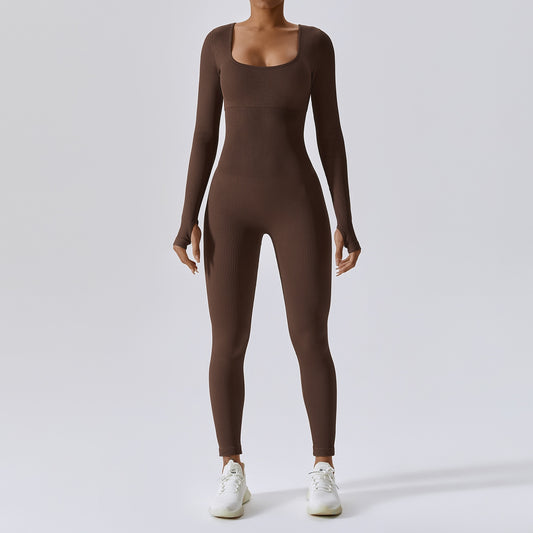 Seamless Yoga Bodysuit